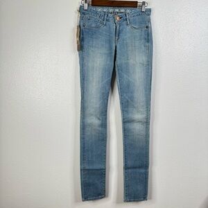Ernest Sewn NWT Harlan Cigarette Leg Jeans Size 25